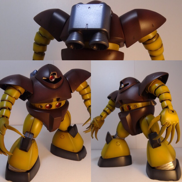 ガンプラ HG ゴッグ 全塗装 モノアイ可動化