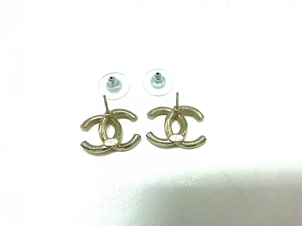美品 CHANEL シャネル ピアス ココマーク ゴールド 正規品 シャネル CHANEL ココマーク ロゴ 極美品CHANEL ラインストーン