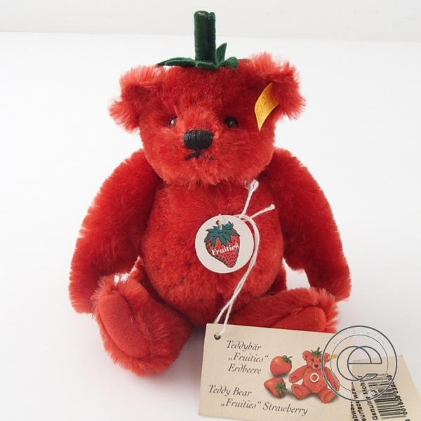 □Steiffシュタイフ TEDDY BEAR FRUITIES ERDBEERE STRAWBERRY