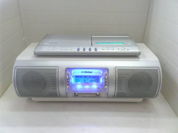 ビクターCD.MD.カセット デッキ RC-X5MD 稼働品 Victor ビクター MD CD RC-X5MD - Clavia : カセット カセットデッキ