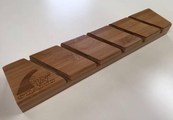 重厚な質感★フィンスタンド★バンブー素材★新品即決2