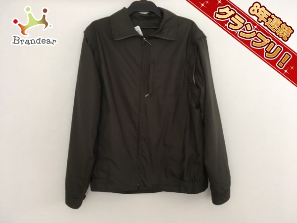 ダンヒル ブルゾン サイズM メンズ 美品 ダークグリーン SPORT/袖