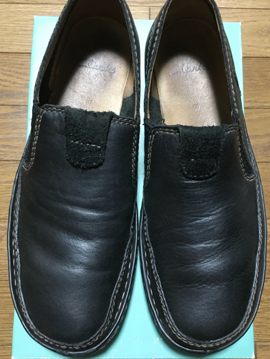 Clarks/クラークス RISHTON FEN Black Leather サイズUK9.5(9.5インチ)｜売買されたオークション情報 ...