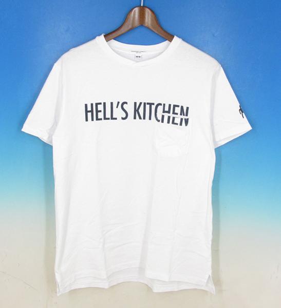 9498 エンジニアードガーメンツ クロスクルーネック Tシャツ M/M 極美品 白