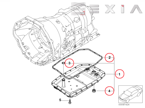 BMW E84 X1 18i E70 X5 3.0si E85 E86 Z4 2.5i 3.0si E89 Z4 23i ATオイルパン ガスケット Oリング Dプラグ付 優良 社外品 24117571217
