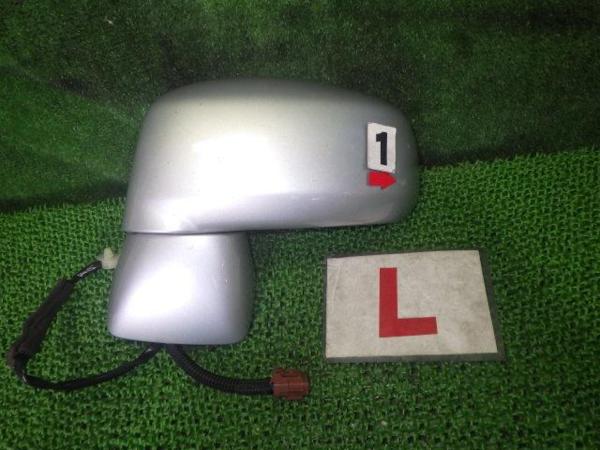 ティーダ ラティオ DBA-SC11 左ドアミラー/サイドミラー K23 ブリリアントシルバーメタリック 96302-1JY3A