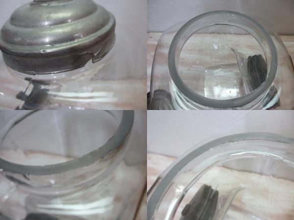 〇昭和レトロ タバコ屋 たばこ瓶 ガラス瓶 駄菓子屋 ガラスビン 気泡多数あり