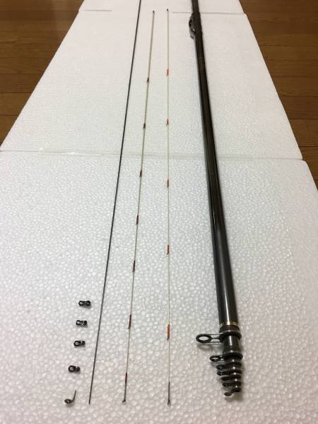 シマノ プロテック前打ちカスタム1.7-530 穂先3本付き