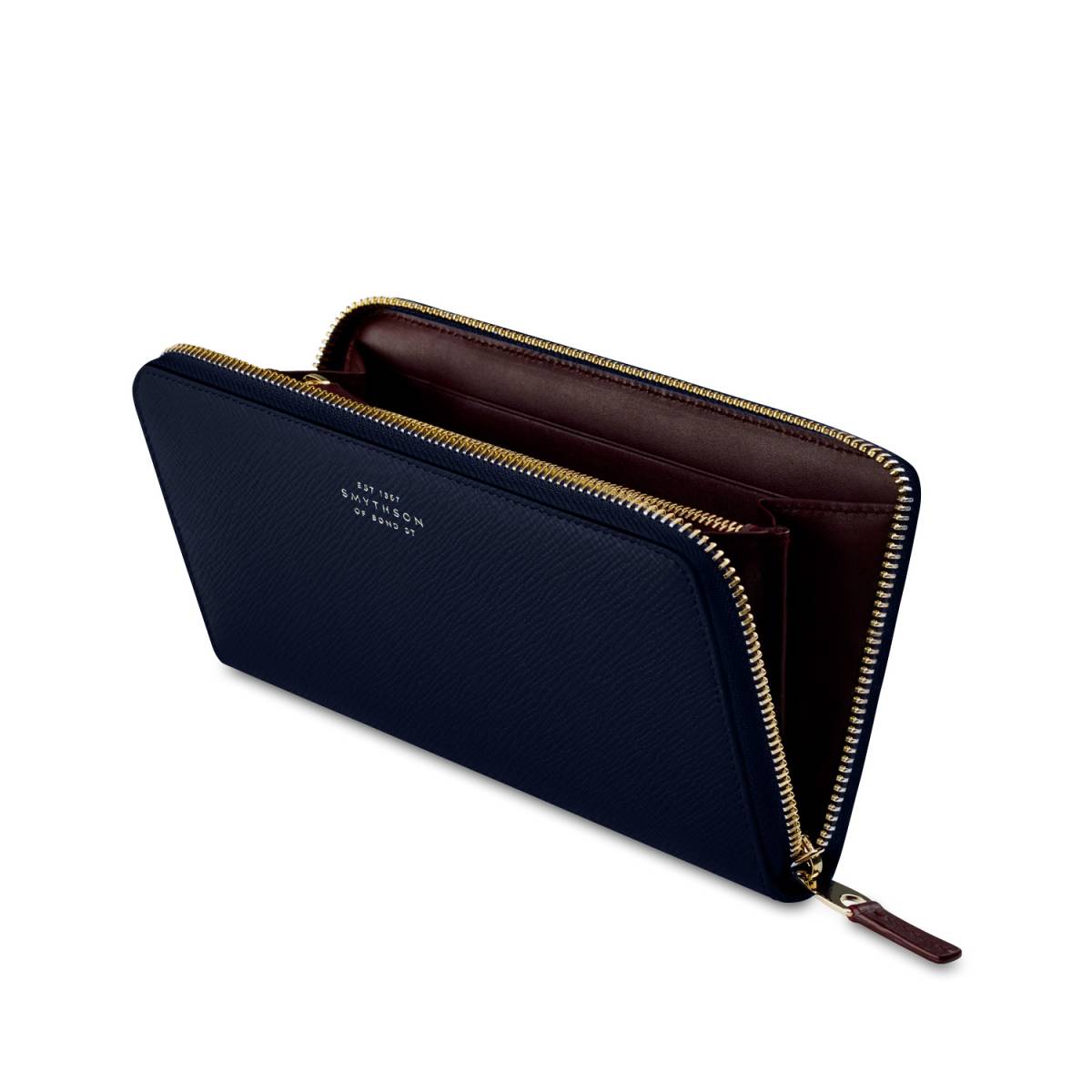  SMYTHSON スマイソン Panamaのレザー長財布 ネイビー(女性用)｜売買されたオークション情報、yahooの商品情報をアーカイブ公開 - オークファン 女性用