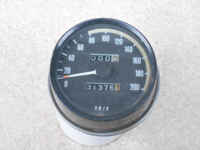 Kawasaki W1S 純正スピードメーター Kawasaki W1S 純正スピード