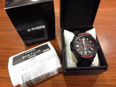 【美品】G-SHOCK スカイコックピット　GW-4000-1AJF(5087) G-SHOCK 5087 スカイコックピット G-SHOCK スカイコックピット GW-4000