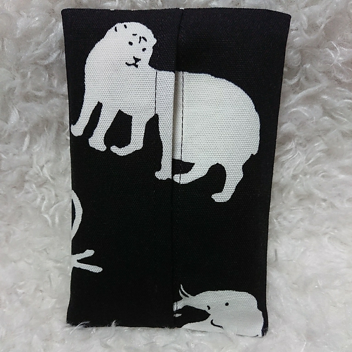 ◎ハンドメイド◎No.83ポケットティッシュケース♪大きいポケット  