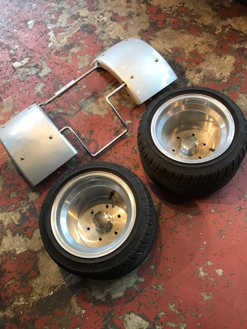 中古　ジャイロ用ワイドホイールセット