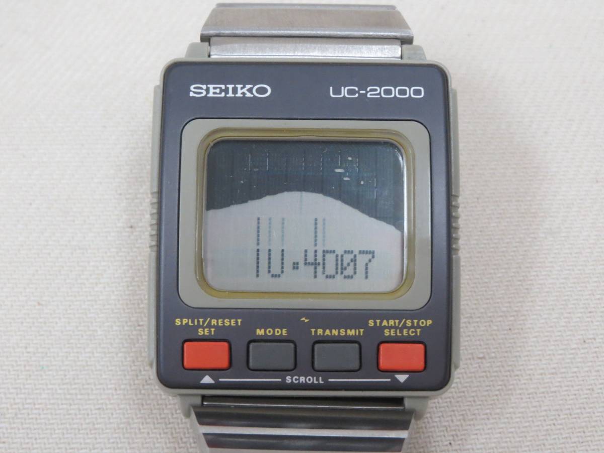 SEIKO セイコー 腕コン デジタル UC-2000 リスト / UC-2100 キーボード