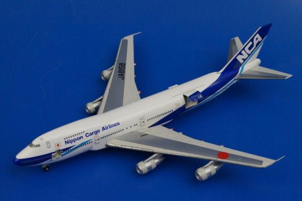 全日空商事/KZG44403☆1/400 B747 SRF NCA☆JA8158 ジオラマ付き(民間  