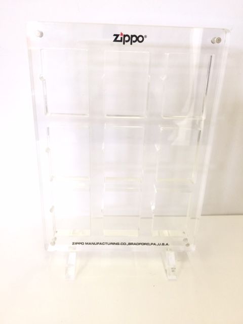 Zippo オイルライター アクリルディスプレイ コレクションケース ♪ 9個収納可能