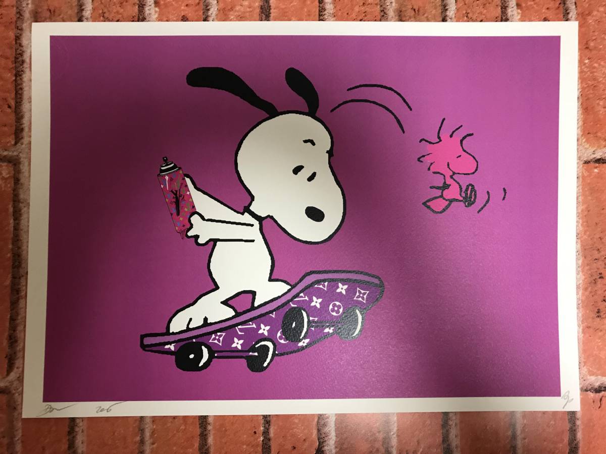 ☆新品♪世界限定100枚 /スヌーピー ルイヴィトン ピーナッツ snoopy