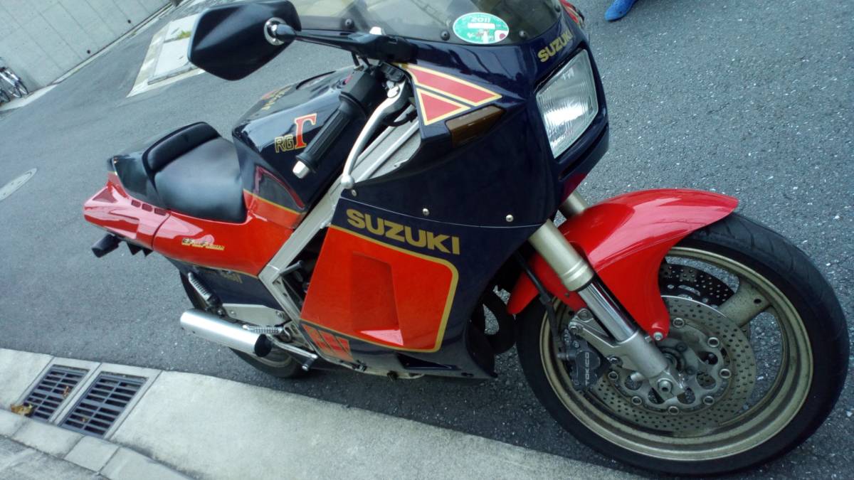 SUZUKI RG400Γ ガンマ WW ウォルターウルフ仕様