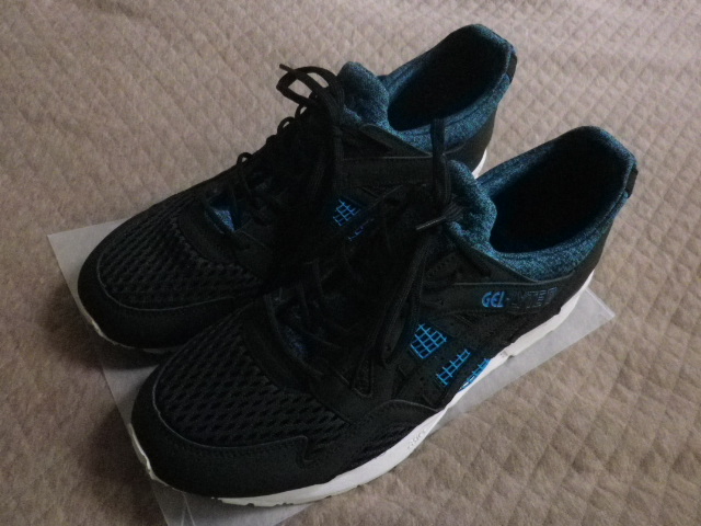 美品 アシックスタイガー ゲルライト 5 スニーカー ASICS TIGER GEL-LYTE V TQN6K4-9090 ブラック 29cm