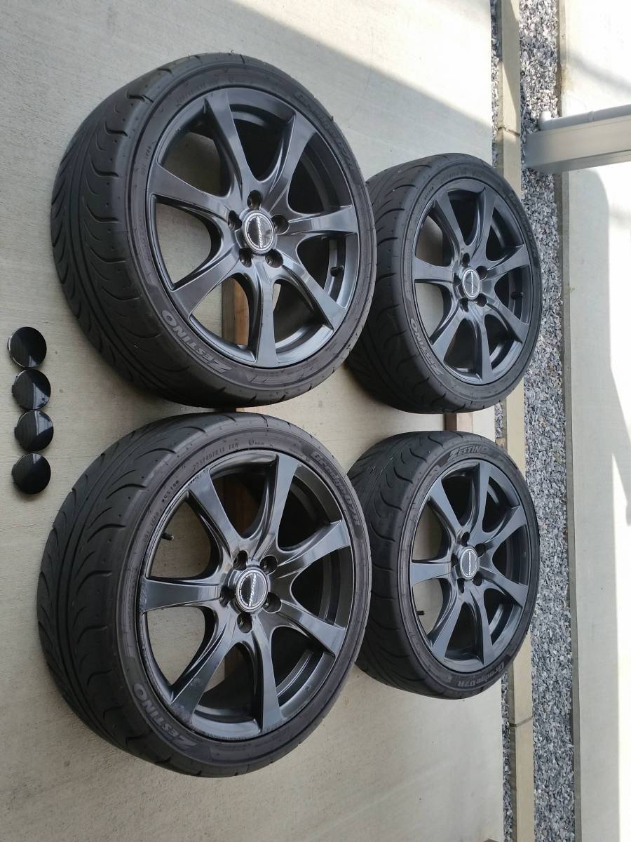 ホンダ ｆｄ２ シビックタイプｒ 純正ホイール タイヤ銘柄 ゼスティノgredge 07r ステップワゴン オデッセイ アコード流用に ラジアルタイヤ 売買されたオークション情報 Yahooの商品情報をアーカイブ公開 オークファン Aucfan Com