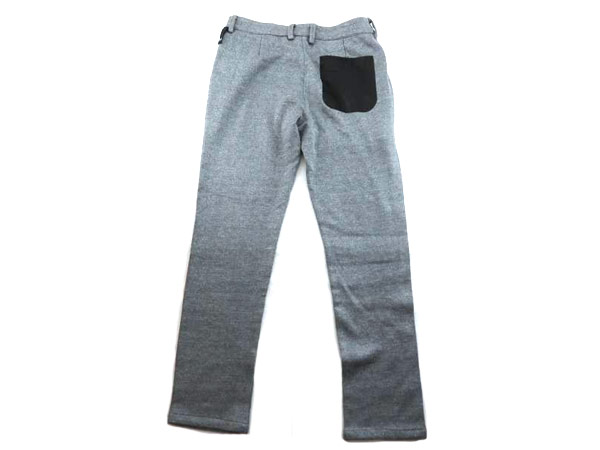 BEAMS 1円 美品 フェンディ ウール混 メンズ パンツ 52 グレー AB925 F（ビームスF）別注PT TORINO &frasl; GENTLEMAN-F ストレッチ