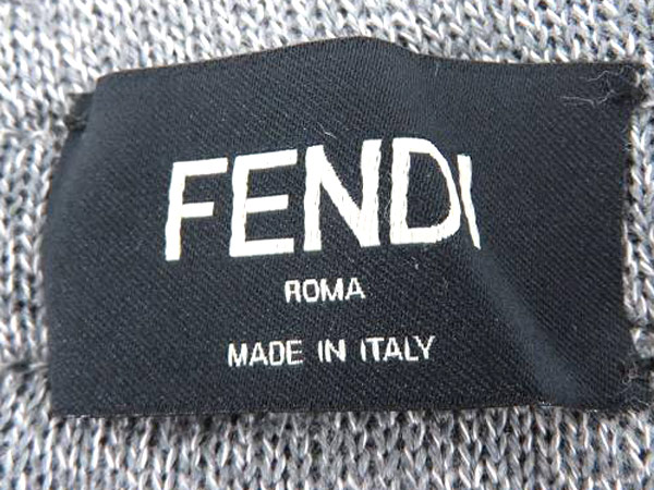 BEAMS 1円 美品 フェンディ ウール混 メンズ パンツ 52 グレー AB925 F（ビームスF）別注PT TORINO &frasl; GENTLEMAN-F ストレッチ