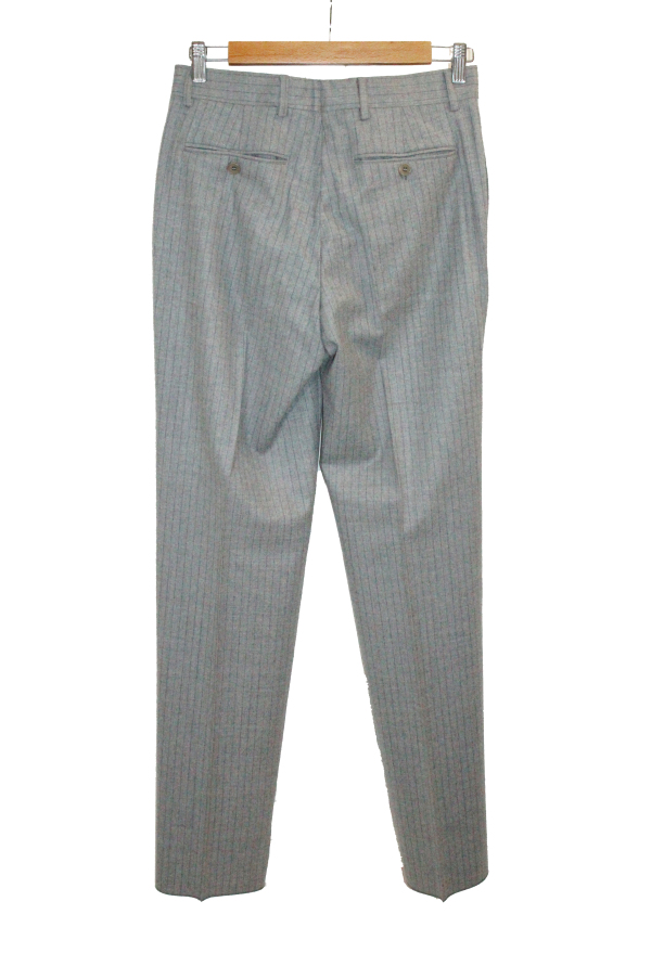 ☆未使用☆定8.6万 エルメス STウールスラックスパンツ 38グレー