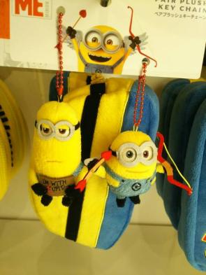 USJ 怪盗グルー ミニオン ペアプラッシュ キーチェーン 購入代行 送料無料