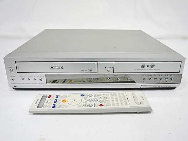 19/132-12 TOSHIBA 東芝 VTR一体型 HDD DVD ビデオレコーダー RD