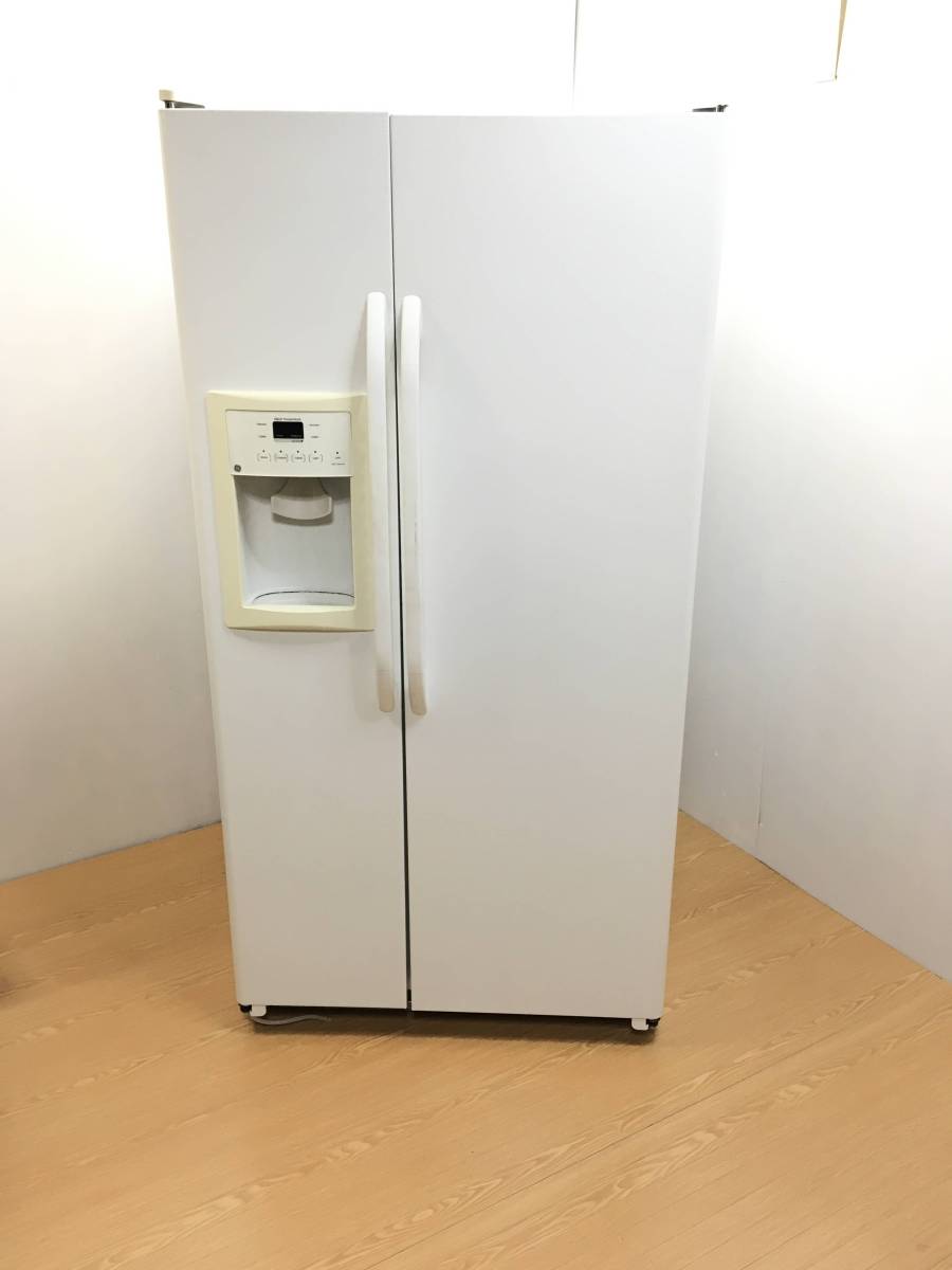 希少 送料安価 GE ゼネラルエレクトリック 冷蔵庫 サイドバイサイド 