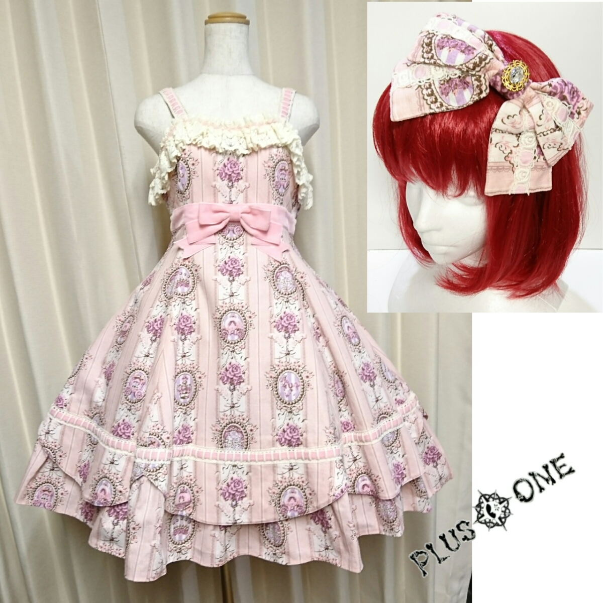 ALICE and the PIRATES/Queen's Coach柄JSK Ⅱ型＆リボンカチューシャ