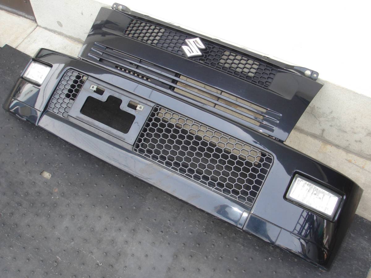 ワゴンＲ RR-Di　MH21S系　フロントバンパー(ブラック ZJ3)　グリル付き　即決