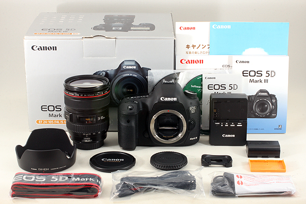 実用美品♪】 CANON EOS 5D Mark III EF 24-105 F4L IS USM T965