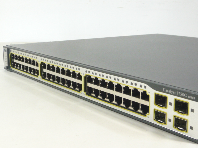 Cisco / シスコ / Catalyst 3750G Series / WS-C3750G-48TS-S V02 / No.A101