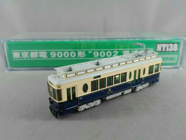 モデモ NT138 東京都電 9000形 9002 青塗装 東京都電 9000形 MODEMO 9002青