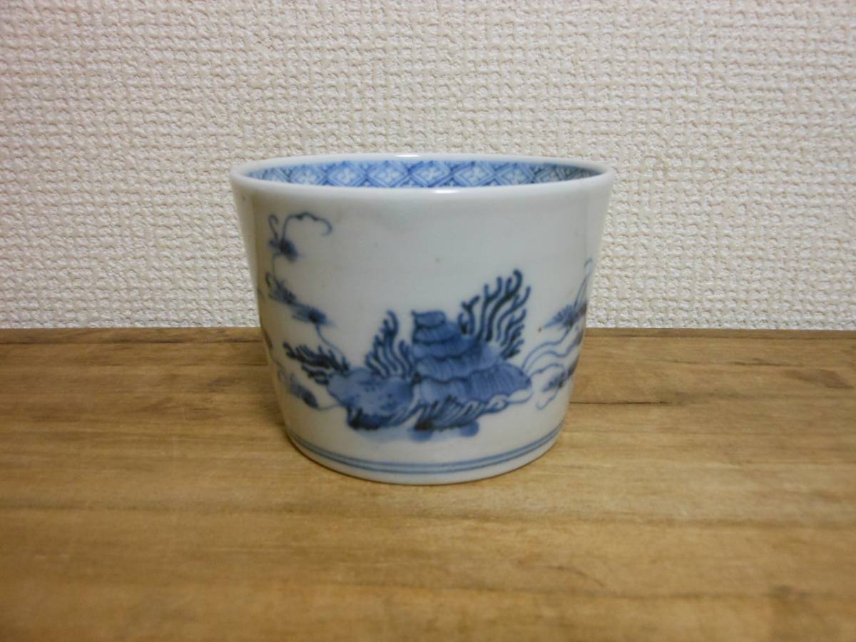 ◇古伊万里◇白磁 蕎麦猪口◇江戸中期