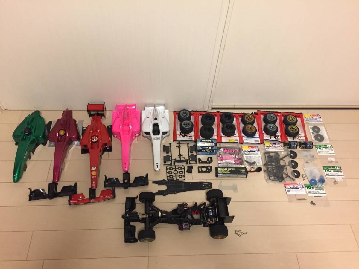 ★タミヤ★　Ｆ１０４Ｘ１　アンプ・サーボ・バッテリー付き　即決