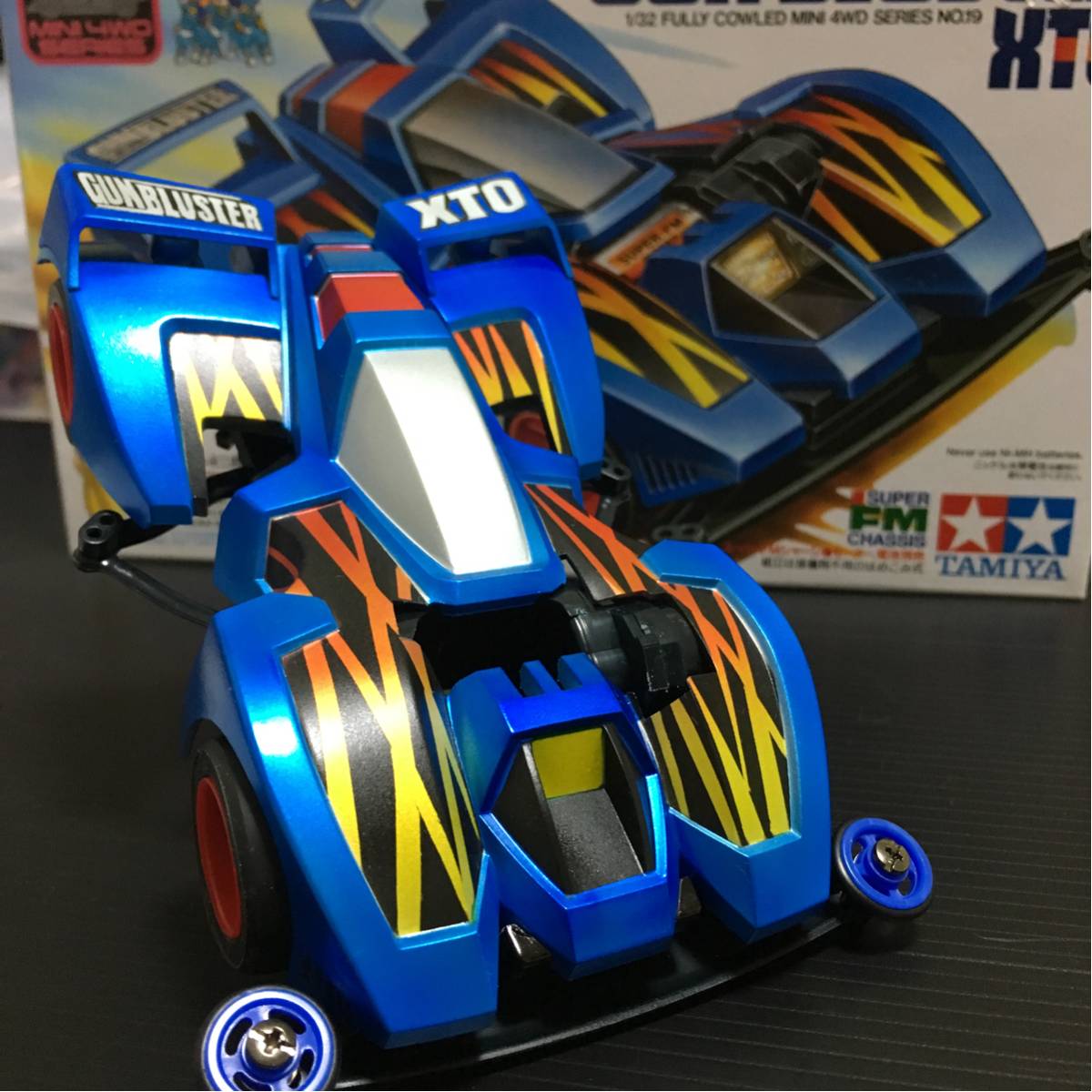 ミニ四駆 全塗装完成品 ガンブラスターXTO(ミニ四駆)｜売買された