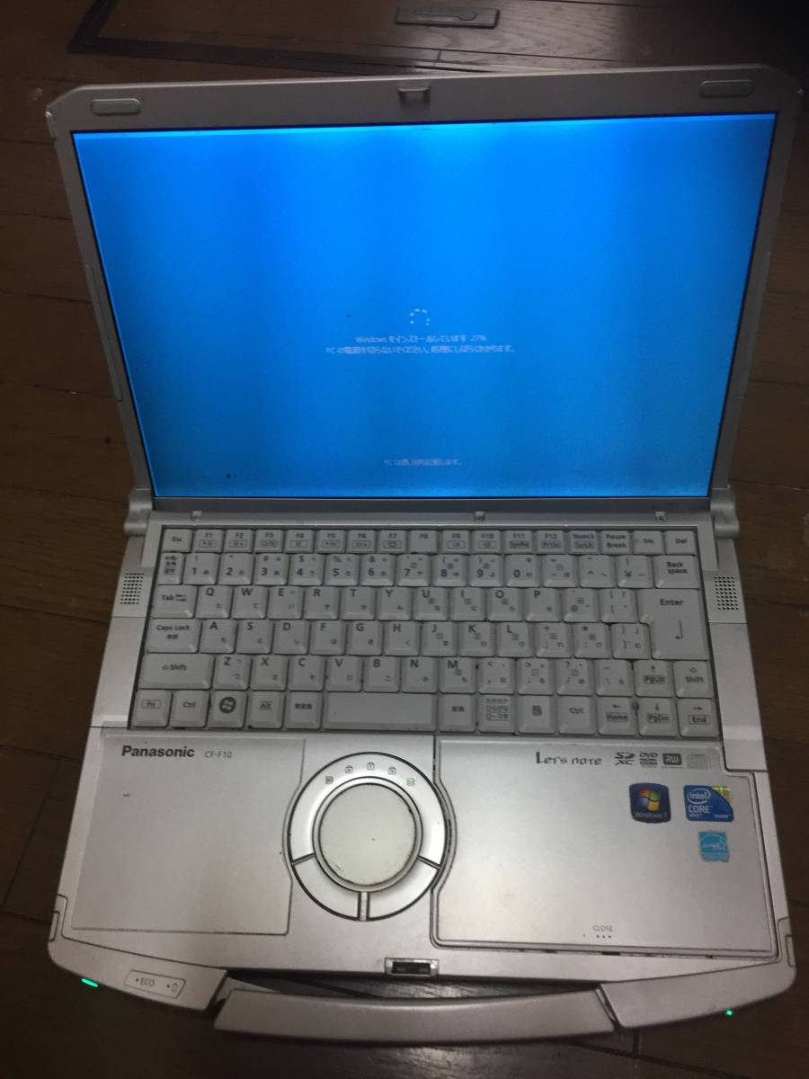 Panasonic Let's note CF-F10 メモリ6GB 起動可難有 Panasonic Let's