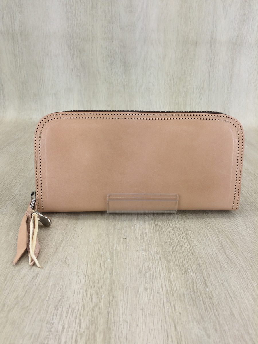 RED MOON◇長財布/レザー/BEG