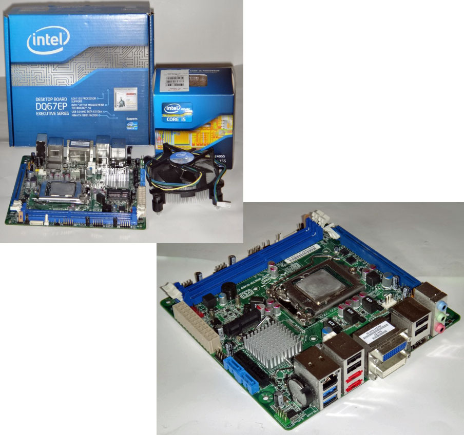 たくとページ ◇Mini-ITXマザー Intel DQ67EP 第2世代Core i用 LGA1155 Core i5