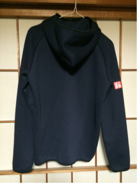 ユニクロ 錦織圭モデル ドライストレッチスウェット パーカー UNIQLO