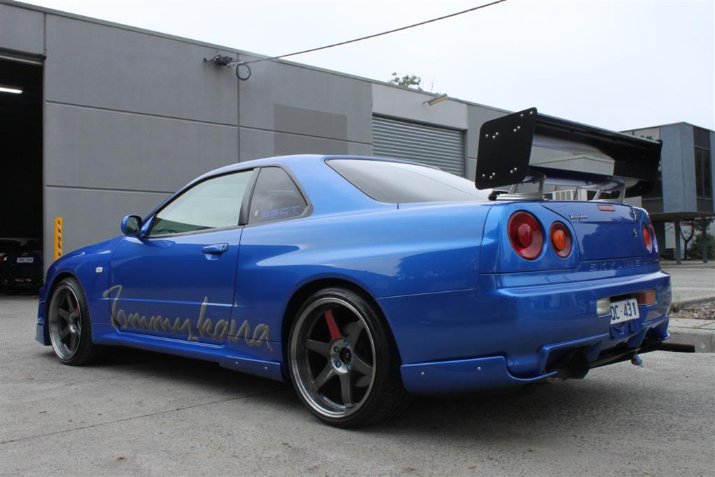 トミーカイラ R BNR34 tommykaira リアバンパースポイラー 絶版品