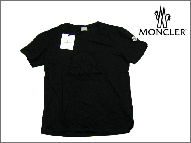 モンクレール今季新作ロゴ Ｔシャツブラック ＸＸＬサイズ