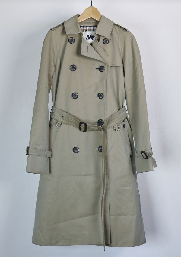 Aquascutum アクアスキュータム New Aqua 5 トレンチコート38