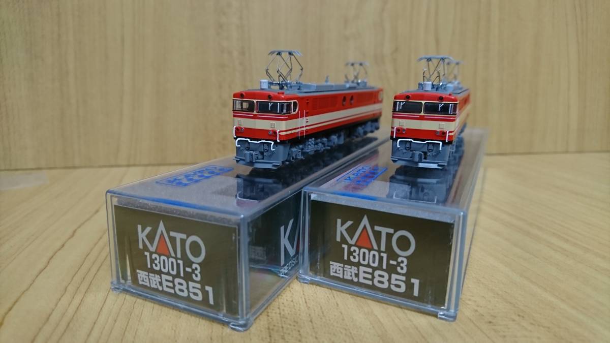 13001-3 西武E851 KATO 西武鉄道 E851 Nゲージ 鉄道模型 電気機関車