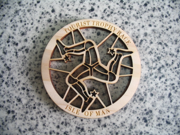 マン島TT　檜コースター_1