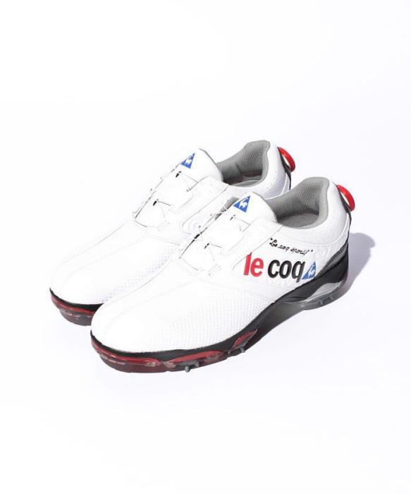 《2017年秋冬モデル》ルコックシューズQQ0595(XN30)白×白/25.5cm