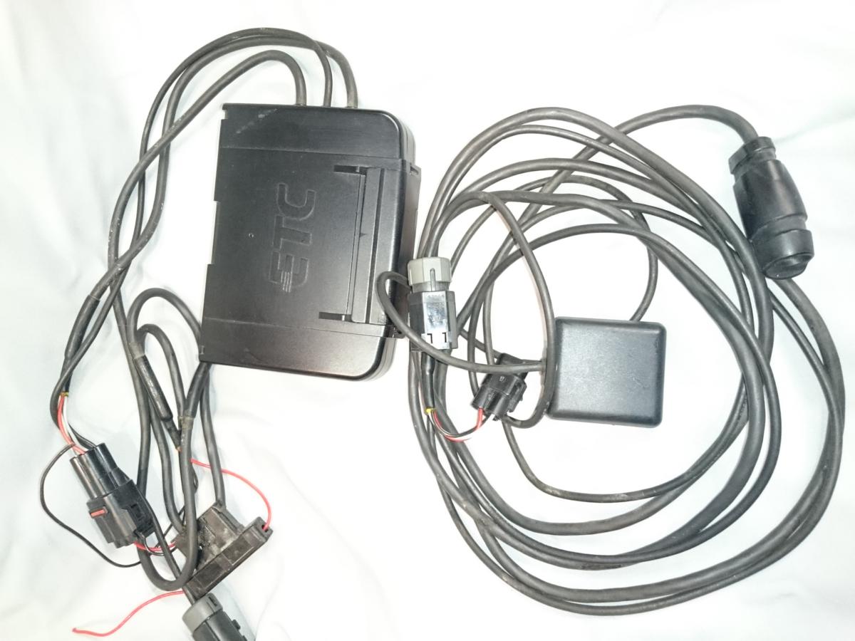 実働品 ETC アンテナ分離型ETC車載器 MSC-BE21 アンテナ一体型 ミツバサン