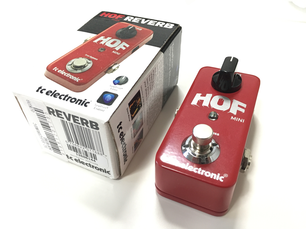 新品同様】tc electronic HOF mini REVERB Hall Of Fame Mini Reverb